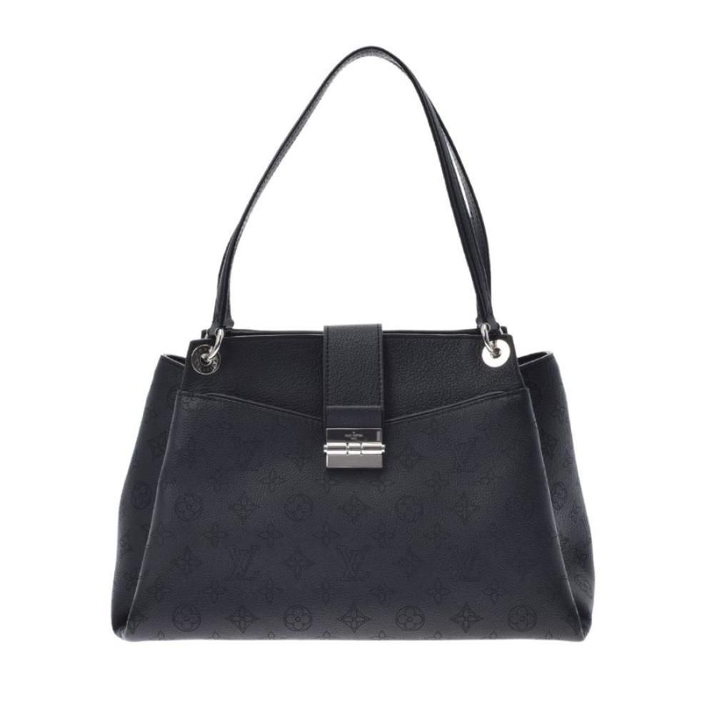 Louis Vuitton Mahina Sèvres Black Calf Handbag